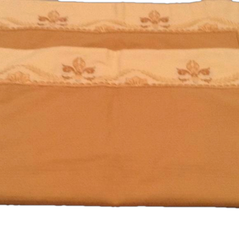 Two embroidered pillow shams 24"x34"